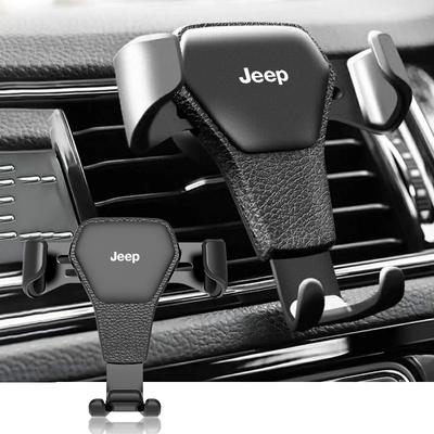 Supporto Auto Specifico per Auto GPS Telefono Clip Bocchetta Aria Installazione Accessori Auto per Jeep JK JL TJ Renegade Patriot Wrangler Cherokee Patriot Trail Liberty