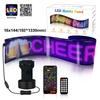 LED Scrolling Advertising Display RGB USB App Bluetooth DIY Devil Eye Overlength Matrix Pixel Panel Pattern Animation Display