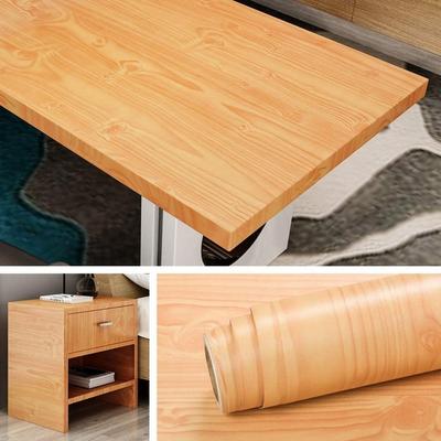 55cm Breite Holzmaserung PVC Tapete für Tür Kleiderschrank Schrank Tisch Möbel Wasserdichte Selbstklebende Aufkleber Heimdekorfolie