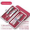 Professional 19 in 1 Nail Care Kit Stainless Steel Nail Clippers Set with Ear Spoon Pedicure Tools for Beauty Grooming