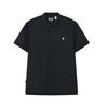 White Fashion Simple Classic Casual Versatile Comfortable Brand Logo Knitted Short Sleeve Polo Shirt Men Tops F51M623101FNV