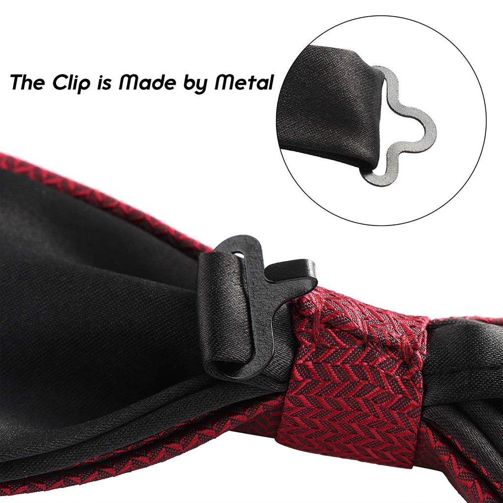 [ORAZIO] Orazio [16-piece Set] Bow Tie for Men, Simple Accessory, Perfect for Weddings, Receptions, After-parties, Entrance Ceremonies, Parties,