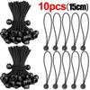 Corde Élastique d'Extérieur Cords Bungee Portables Fixation de Tente Bâche Auvent Canopée Robuste Sangle d'Arrimage pour Abri Cargo