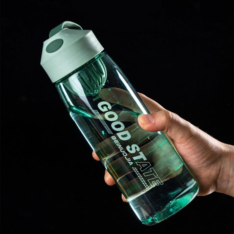 Lightweight Plastic Water Bottles Travel Leakproofs Drinkings Bottles Outdoor Sport Water Bottles With Filter Mugs Drinkware