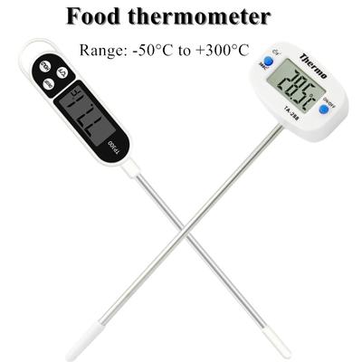 Portable Digital Food Thermometer Electronic Temperature Tester Kitchen BBQ Oven Thermometer for Meat Water Milk Cooking Food