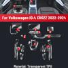For VOLKSWAGEN ID.4 CROZZ 2024 Auto Central Control Screen TPU Navigation Anti Scratch Interior Protection Film Sticker