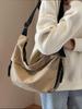 Women's Casual Lightweight Crossbody Bag - Versatile, Large Capacity Dumpling Design for College Students