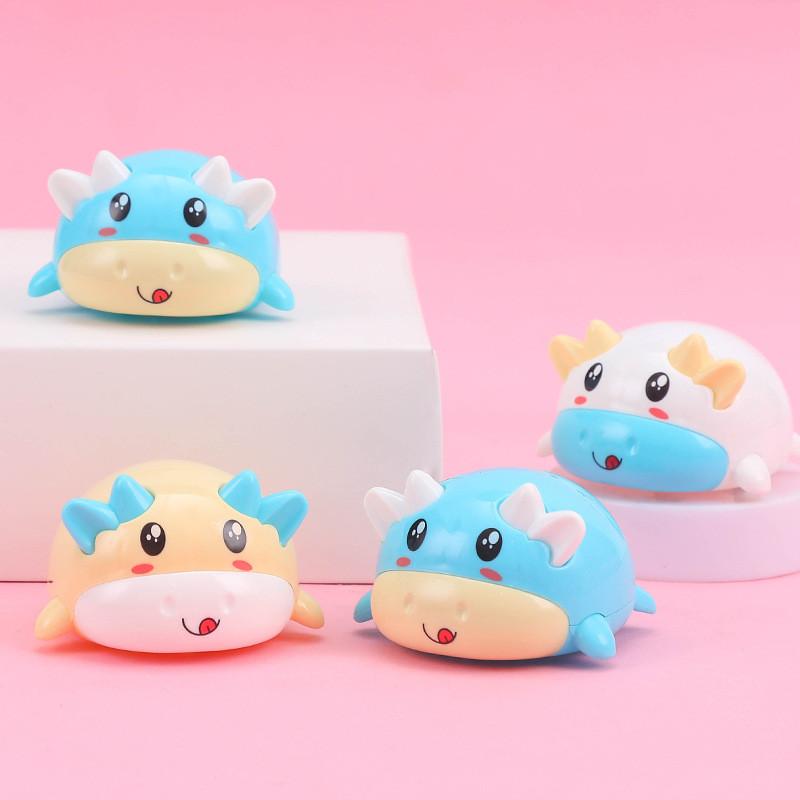 Toy Inertia Cow Car With Plastic Animal Design For Kids Play And Development