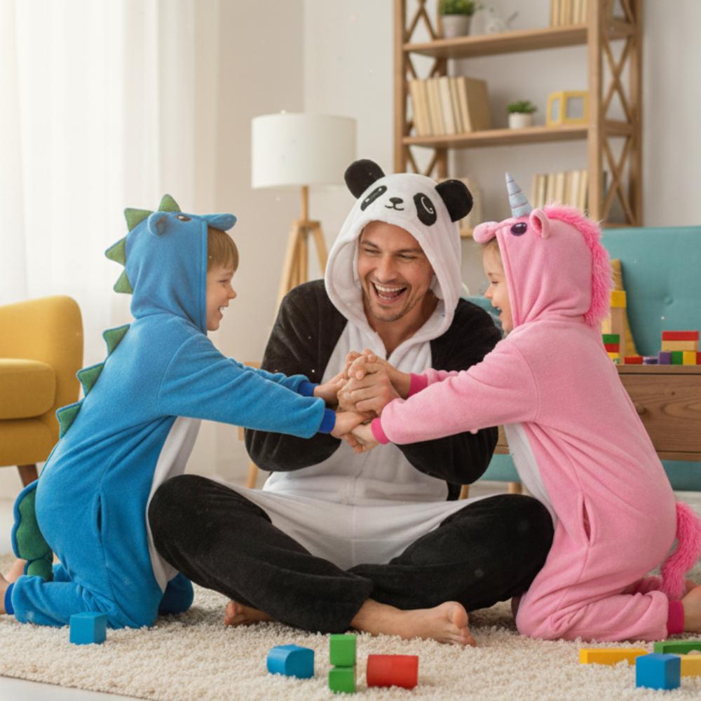 Onesie Pajama Costume - Panda Onesie Pajama Costume - Panda