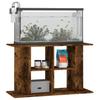 VidaXL Support pour aquarium chêne fumé 100x40x60 cm bois d'ingénierie 833588