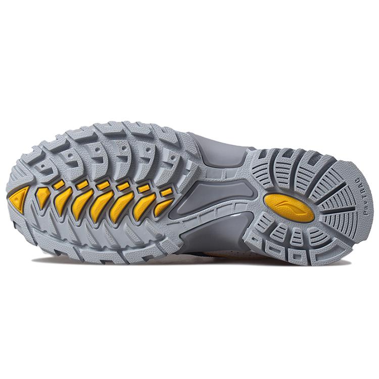 Li Ning Aurora Skyline Textile, Synthetic Leather, TPU Cushioning Slip Resistant Abrasion Resistant Low top AGLP089-1