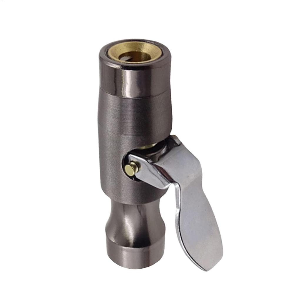 Automotive Pressure Gauge Inflation Nozzle Self-locking Type Air Chuck Tire Pressure Gauge Inflation Clamp For Compressor Acces