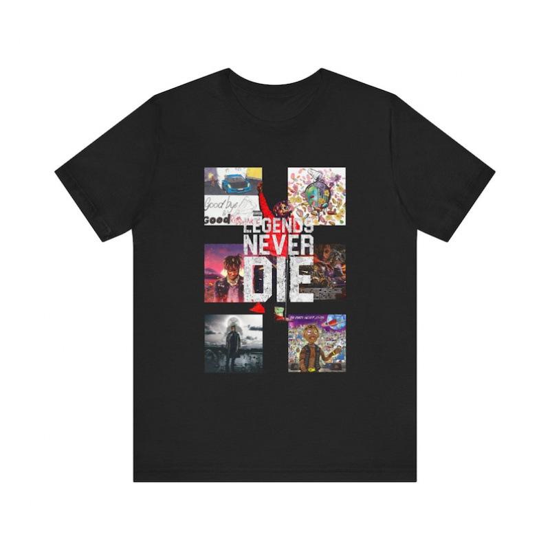 Juice WRLD Tribute T-Shirt: Legends Never Die Al S