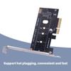 Add On Cards NVMe M.2 to PCIe 3.0 x4 Card M.2 PCIE Adapter NVMe SSD Host Controller Expansion Card for Desktop PC