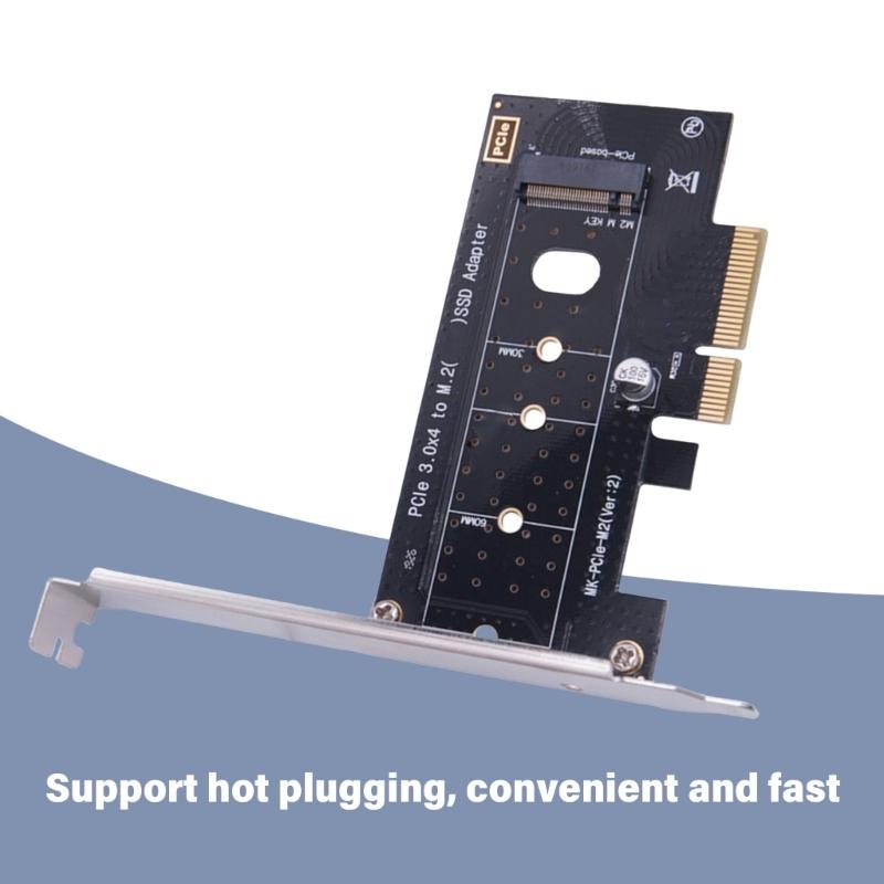 Add On Cards NVMe M.2 to PCIe 3.0 x4 Card M.2 PCIE Adapter NVMe SSD Host Controller Expansion Card for Desktop PC