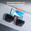 BXY4  1Pcs Car Sunshade Glasses Clip Sunglasses Storage Bracket For Chevrolet Corvette Montana TrailBlazer Silverado Traverse Camaro