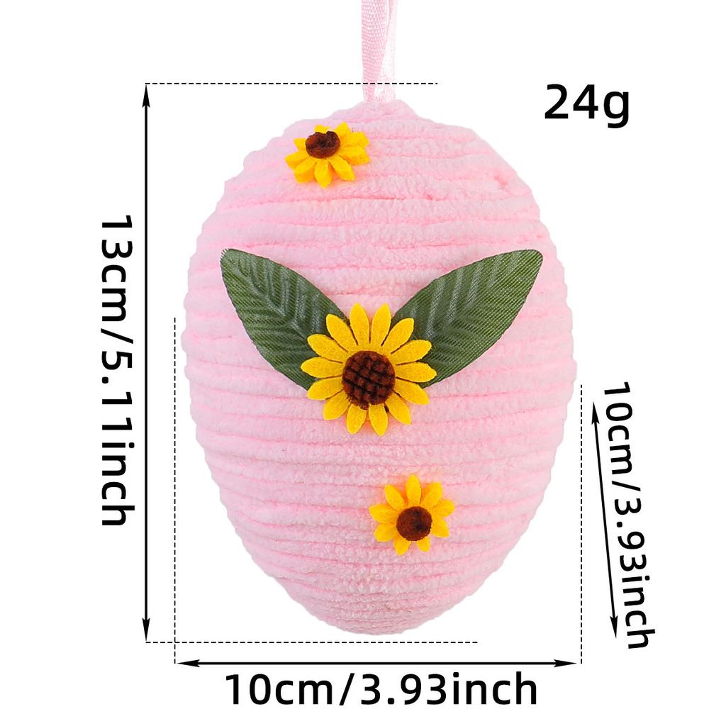 Easter Egg Pendant, Creative Diy Weaving Simulation Egg Ornament Party Resurrection Egg Props