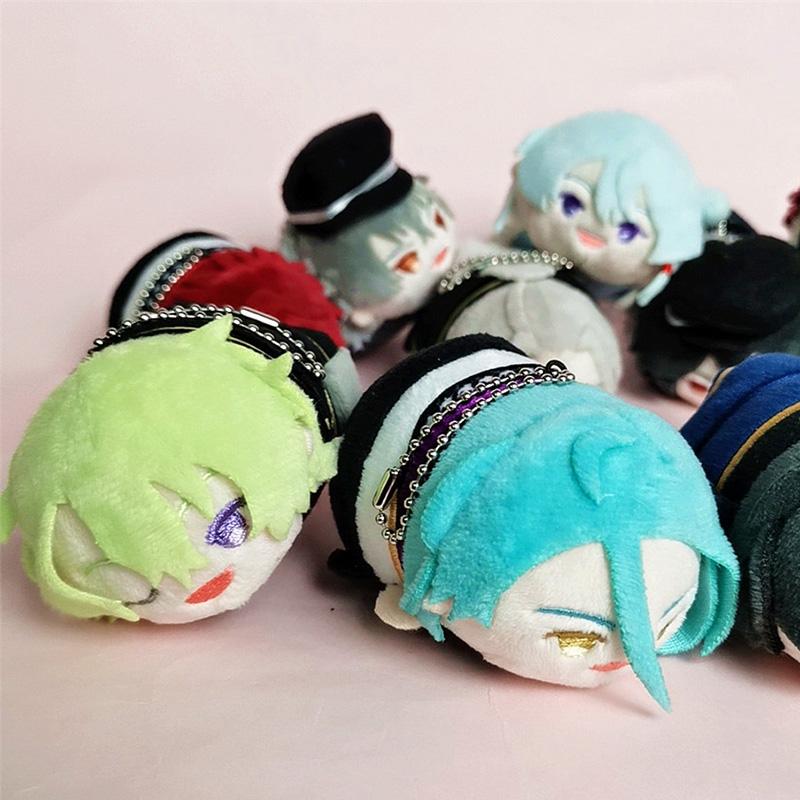 13 Style 9cm Ensemble Stars Plush Stuffed Toys Eichi Hibiki Wataru Ogami Koga Ran Nagisa Doll Screen Wipe Pendant  for Kids