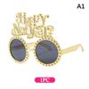 2026 Happy  Year Glasses Funny Eyeglasses Photo Props Decoration Party Supplies  Year Atmosphere Decoration Glasses
