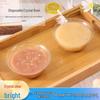 Beiyipin 200ml Clear Hard Plastic Disposable Bowls
