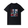 T-shirt Grafica Harajuku Vintage Anni '90 Magliette Donna Brooklyn Estive Oversize Streetwear Top Gotici Punk