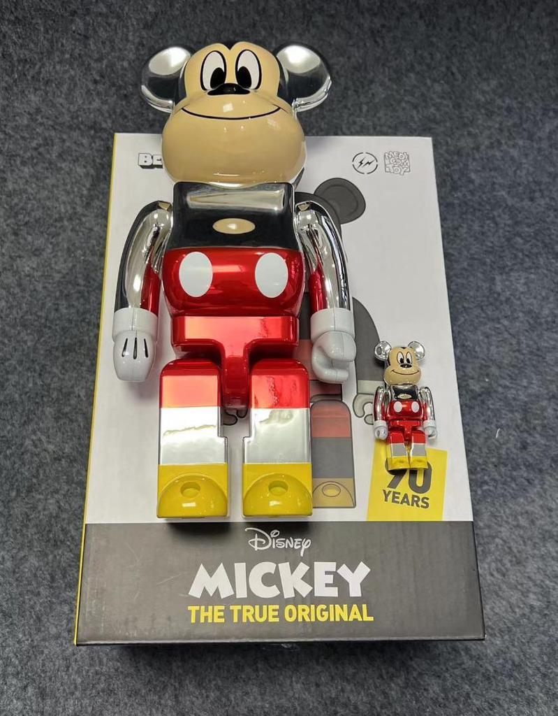[USED] BE@RBRICK Mickey Mouse 90th Anniversary