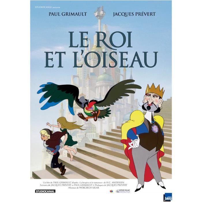 Affiche Cinéma - LE ROI ET L'OISEAU - Petit format 53x40cm - Roulée - Ressortie 2013 - Paul Grimault