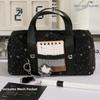 Pencil Pouch Star Dots Pencil Case Handheld Cloth Stationery Bag Korean Style Pen Bag  Office