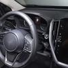 Glossy Piano Black Dashboard Panel Trim Sticker For Subaru Crosstrek 2024+