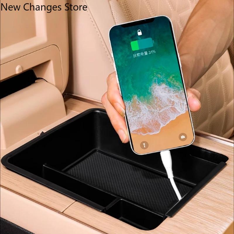 For EXLANTIX ET EXEED STERRA ET 2024 2025 Car Center Console Armrest Storage Box ABS Armrest Organizer Holder Accessories