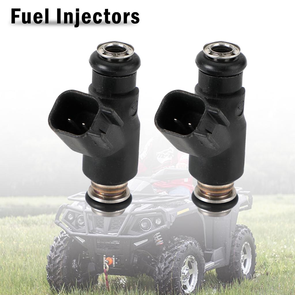 2PCS Fuel Injector 2 Hole Fits for HiSun EFI UTV550 MSU500 HS500 Cowboy TSC 28160355