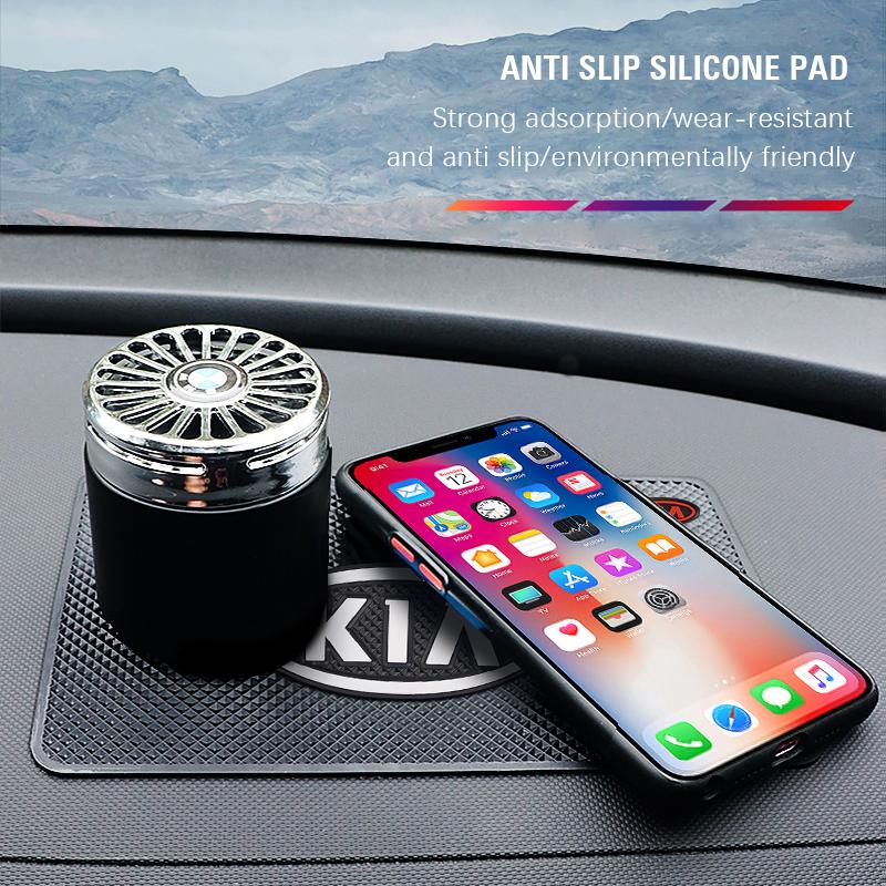 Car Dashboard Non-slip Mat Phone Key Storage Pad Car Accessories For KIA K5 K9 Sorento Ceed Sportage Carnival Stinger Forte Niro