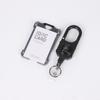 DEYI Retractable Badge Holders Durable ID Card Holder (Holds 2 Cards) with 31.5 Badge Reel Key Chain, 10,000+ Rebound
