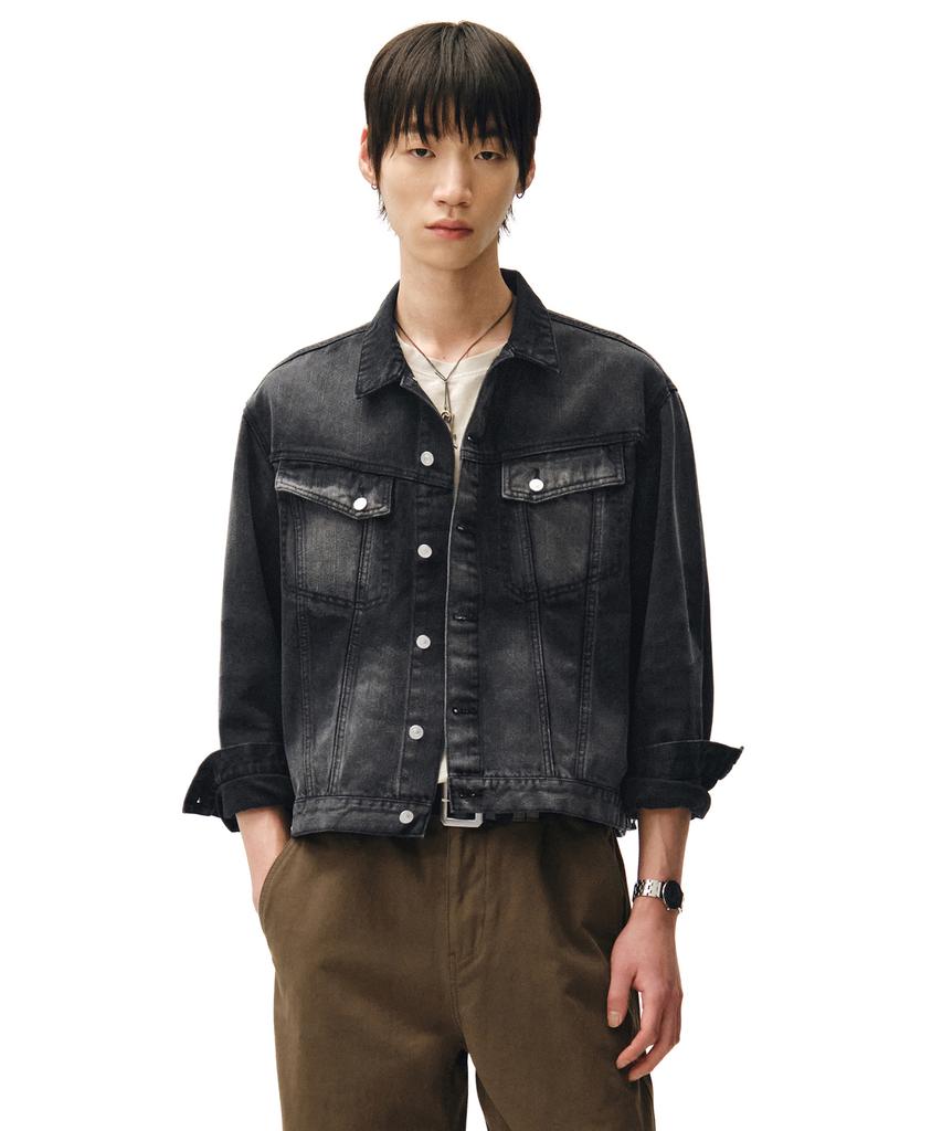 Decet Denim Trucker Jacket Dcjk004Black