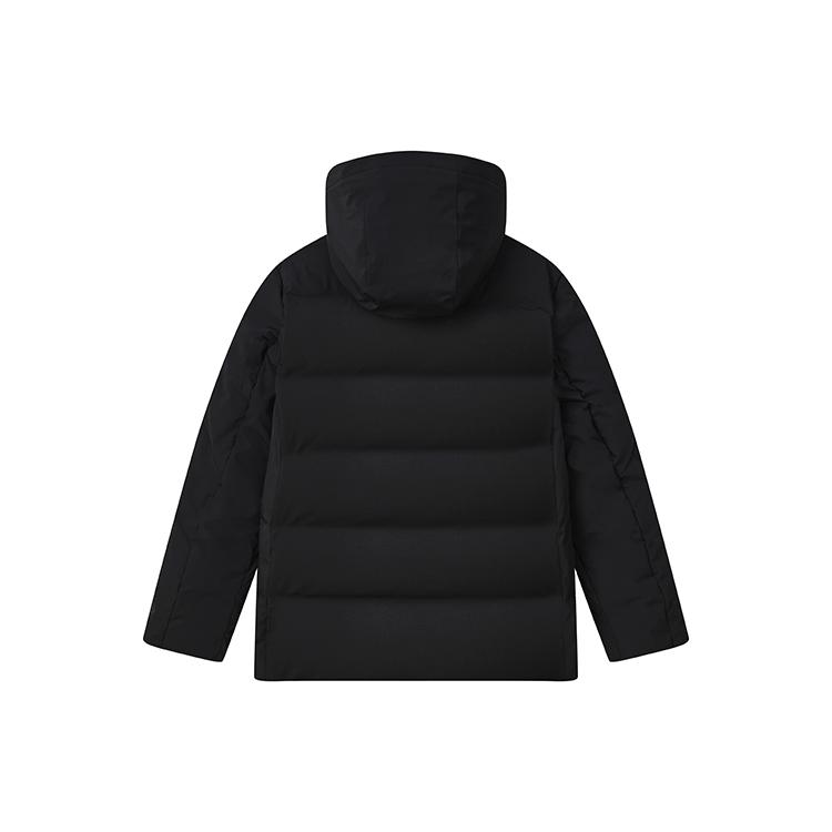 New FILA Down Jacket Men's Jet Black F11M247909F-BK