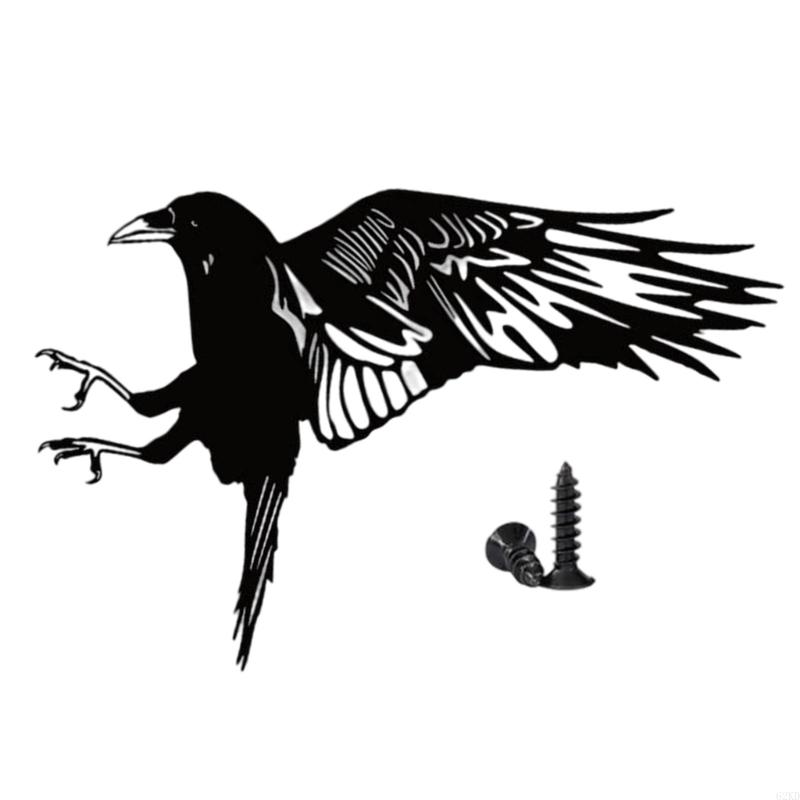62KD Minimalists Metal Bird Wall Decorations Wall Arts Hangings Sculpture