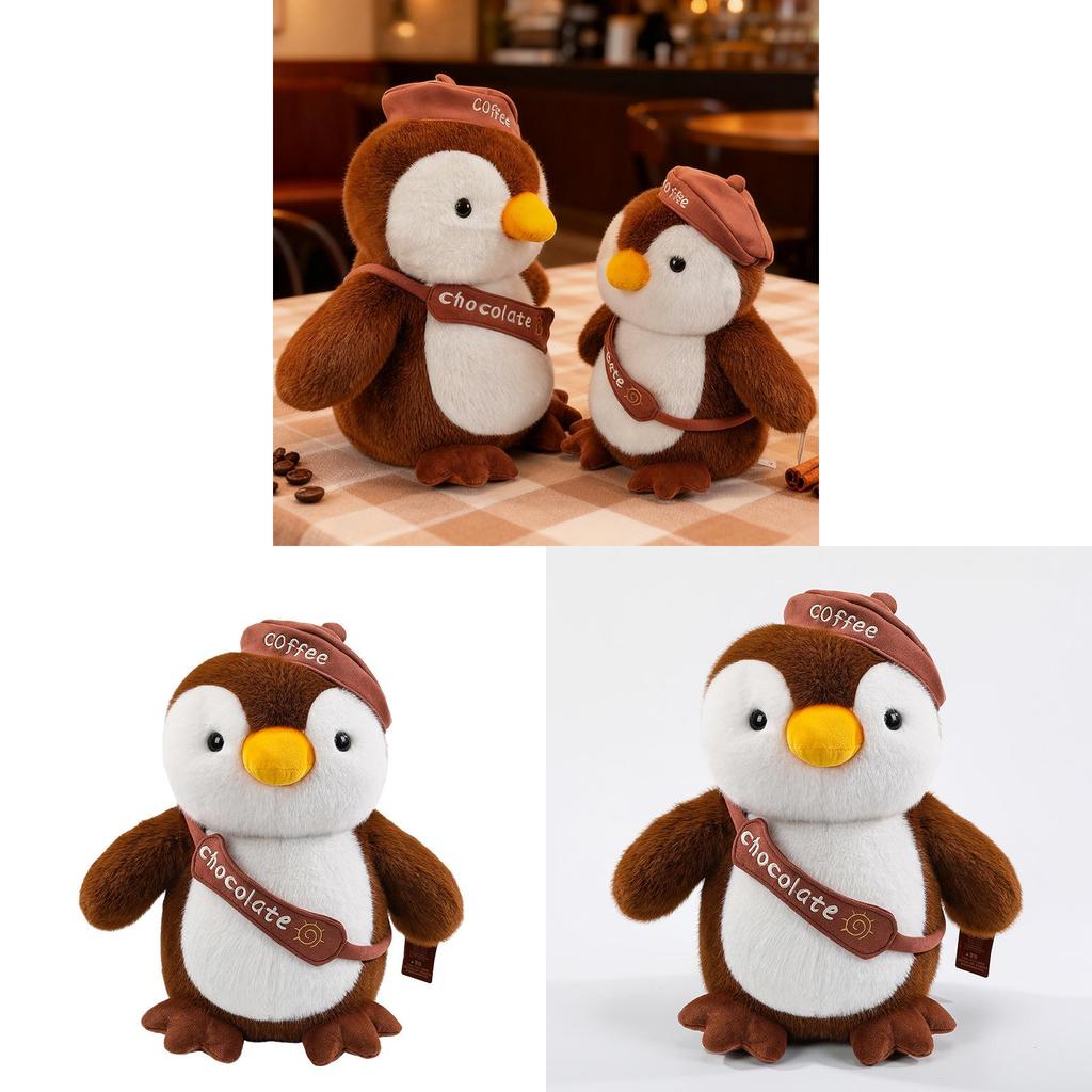 Melard Penguin Plush Toy With Soft Pp Cotton Filling For Kids Bedroom Decor