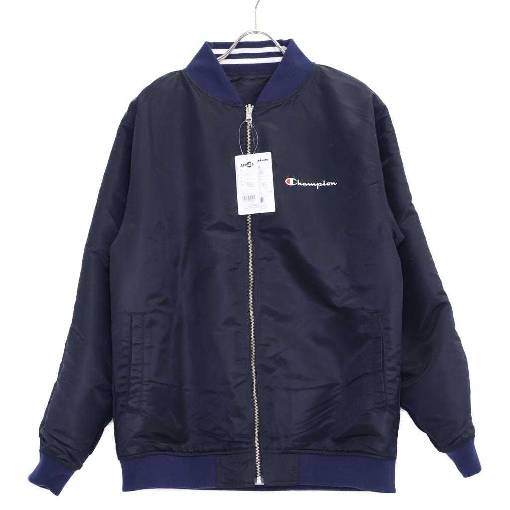 Champion C8-S613 Atmos Bicolor Nylon Blouson Jacket L black/navyUsed