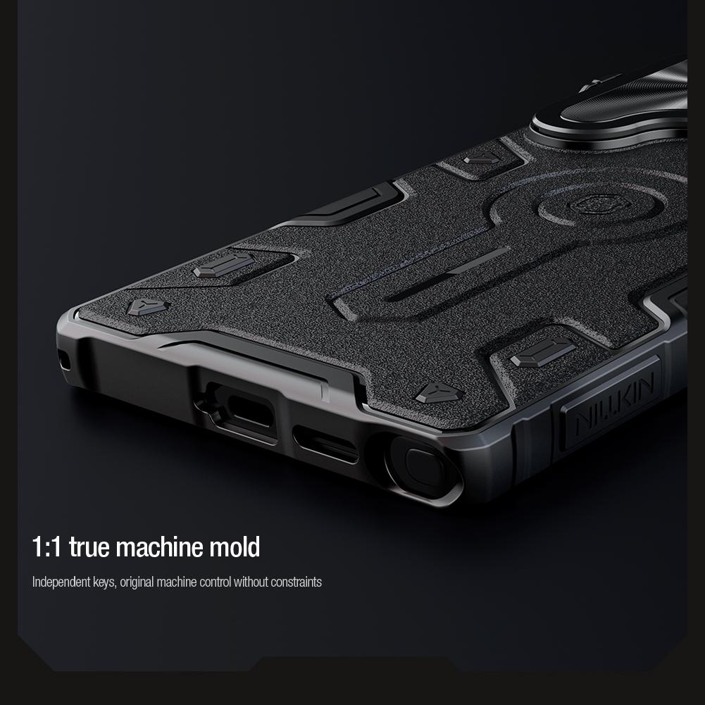 NILLKIN Pro Samsung Galaxy S25 Ultra Pouzdro na telefon CamShield Armor Prop Ochrana fotoaparátu Zadní kryt