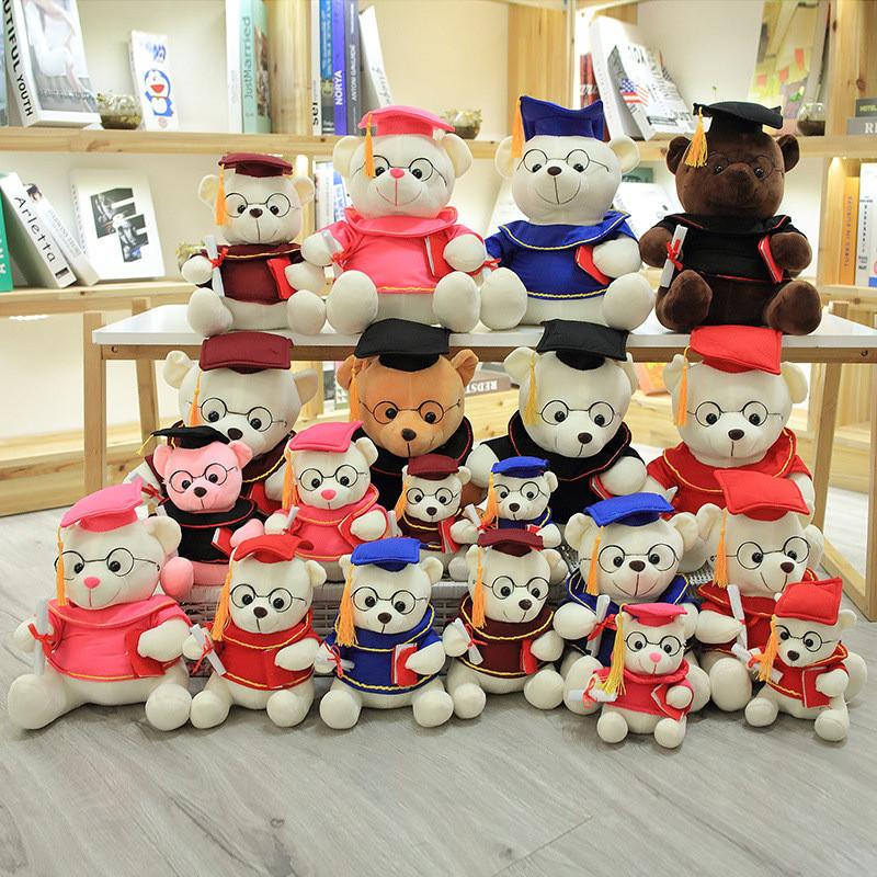 Dr Gift Graduation Teddy Bear Plush Toy Cartoon Stuffed Doll Decoration Gift