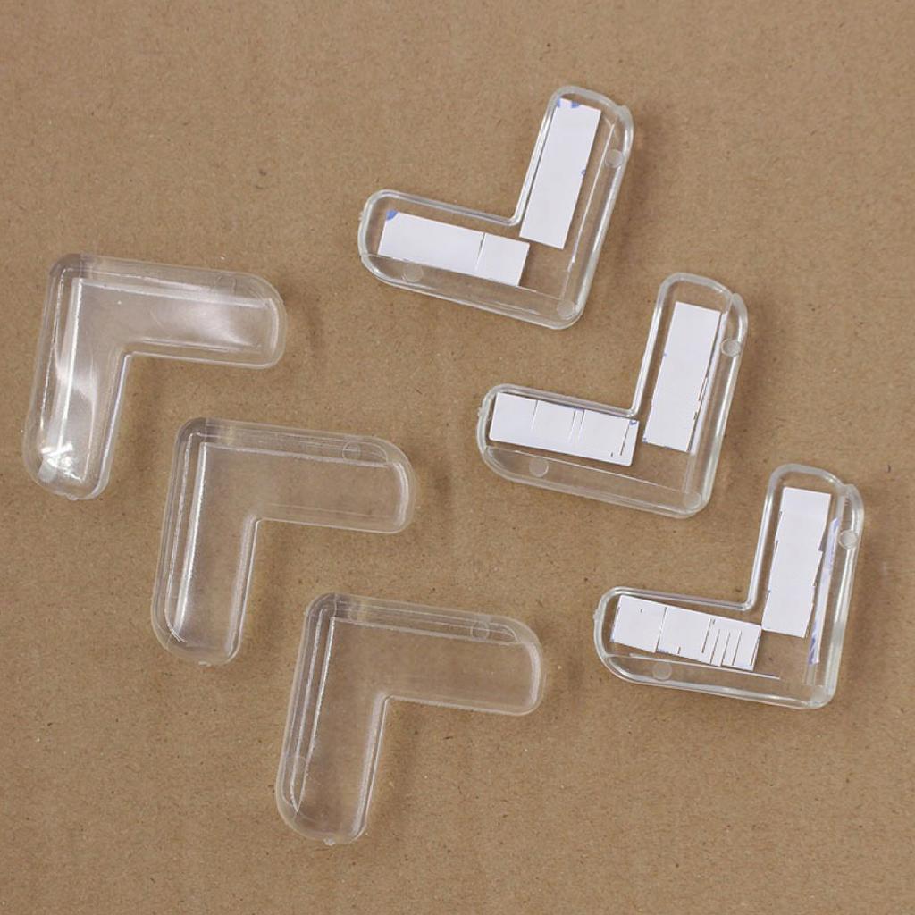 Transparent furniture corner protectors 10 pcs