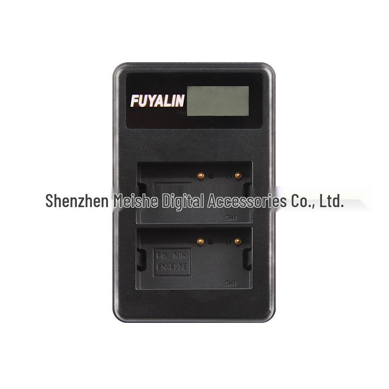 FUYALIN ENEL3E Battery Charger for Nikon D90/D80/D90s/D700/D300