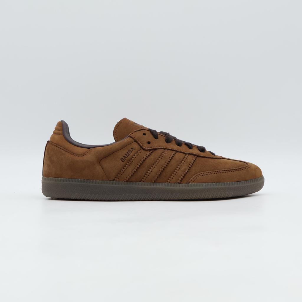 IH4387 adidas Samba OG Б/у Коричневый Аврора Кофе Резина (Мужской)