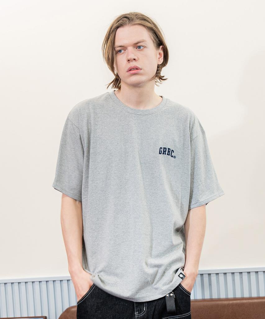 GHOST REPUBLIC [2Pack] Essential Small Logo Oversized Short Sleeve Tee