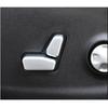 For Jeep Compass 2017-2021 Matte Silver Power Seat Control Button Cover Trim 6pc