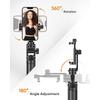 Kingjoy M080P Foldable Aluminum Alloy Telescopic Selfie Live Broadcast Table Mobile Phone Tripod Face Tracking Remote Control