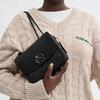 Coach Madison 19 Logo Lock Crossbody Bag Women Crossbody Bag Black CW414-MWQV8