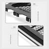 Folding Camping Table Light Weight Grill Table Cooking Grate Overfire Desk Portable Picnic Tables Easy to Clean