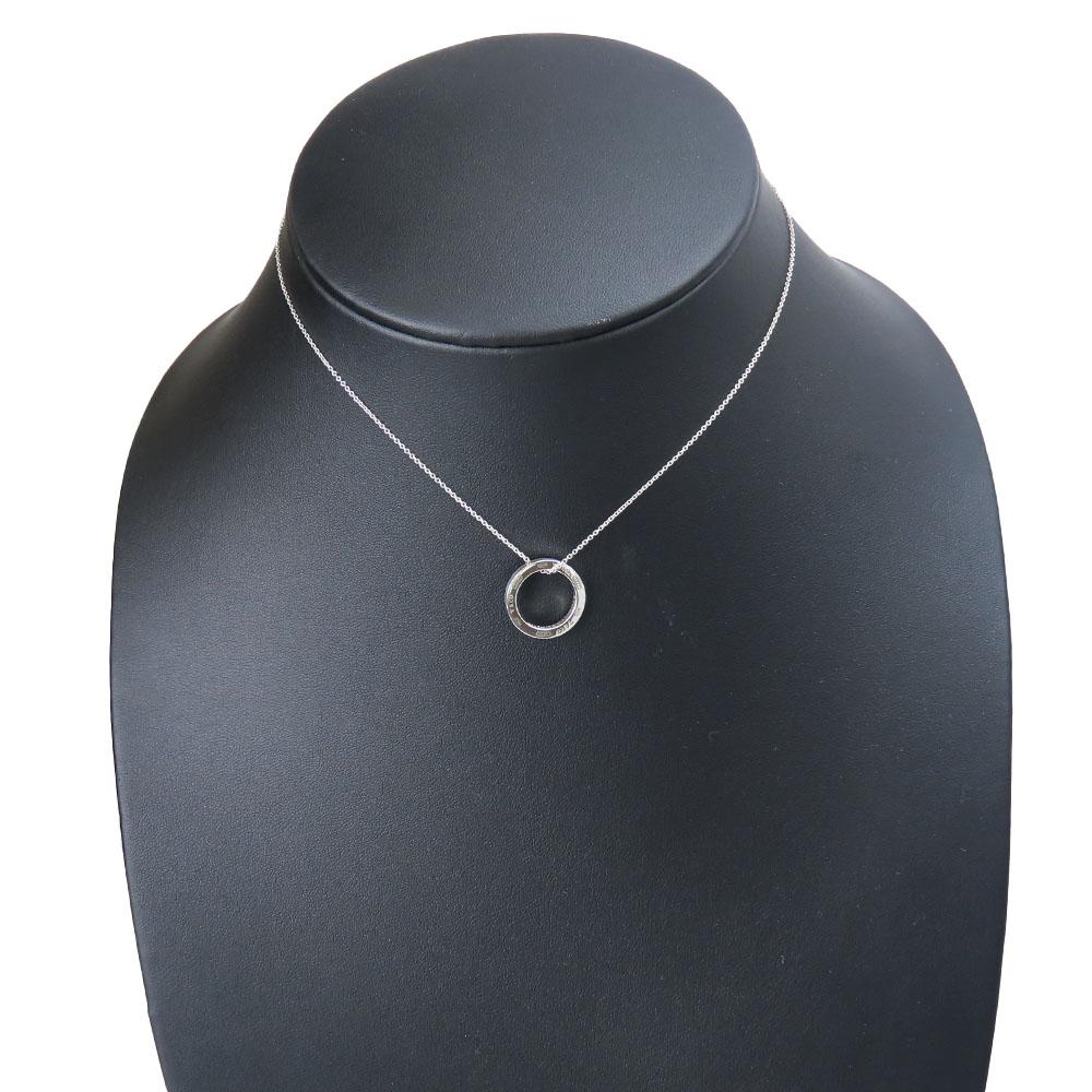 Used TIFFANY&Co. Necklace 1837 Circle Silver925 3.8g Silver Accessories