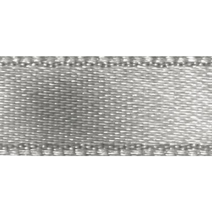 Ruban de satin, 10 mm, rouleau 10 m, argent